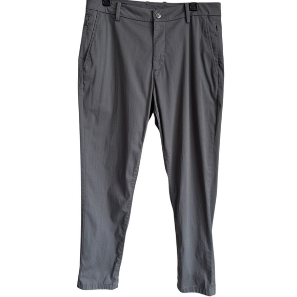 BIRDDOGS Men's Slim Fit Stretch Khaki Pants w liner in Dark Charcoal Grey 34x30 - Picture 5 of 10